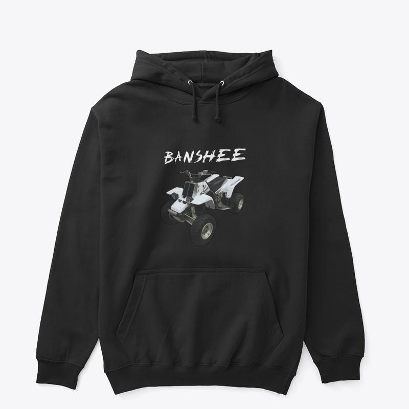 WHITE BANSHEE HOODIES, SHIRTS, LONG SLVS