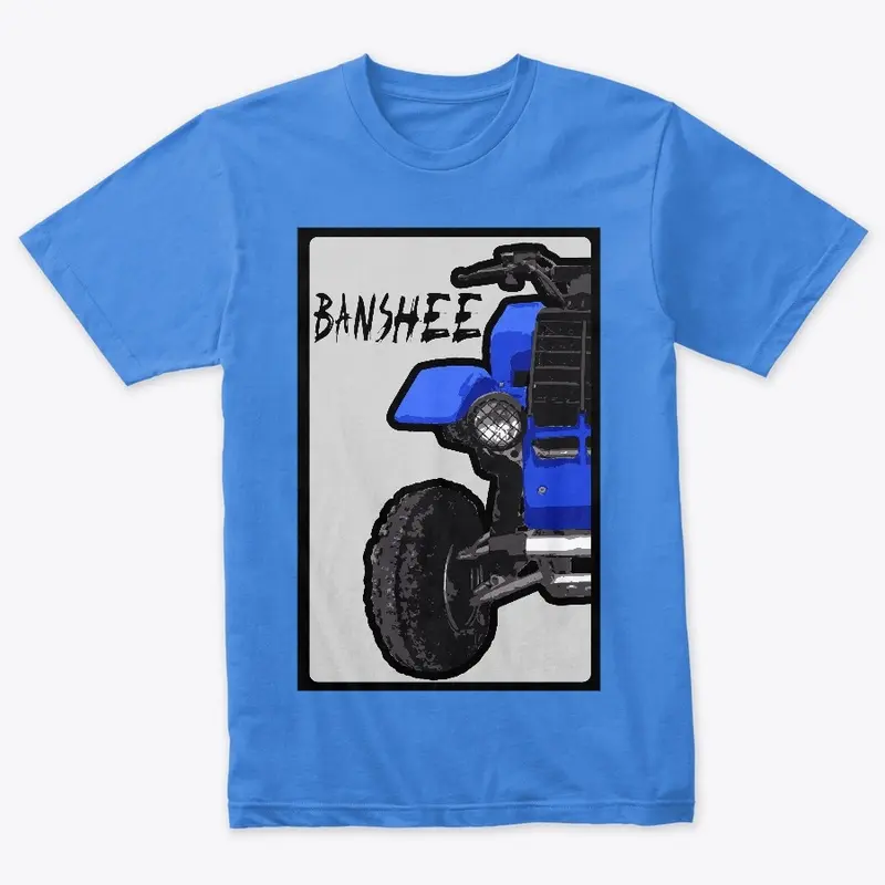 BLUE BANSHEE ATV QUAD FOUR WHEELER