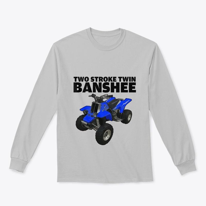 BLUE BANSHEE ATV QUAD FOUR WHEELER